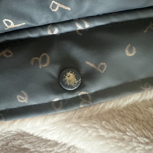 Zara Baby Rubberized Faux Fur Lined Raincoat Alphabet Letter ABC Print Navy 2 3 - Picture 16 of 16